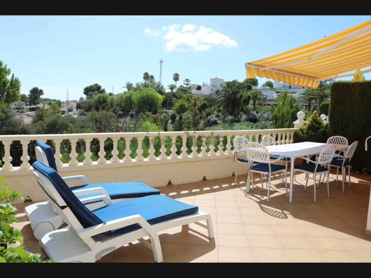 Rosalalinda - Cosy Semi-Detached Home With Sea Views And Large Terrace Moraira Ngoại thất bức ảnh