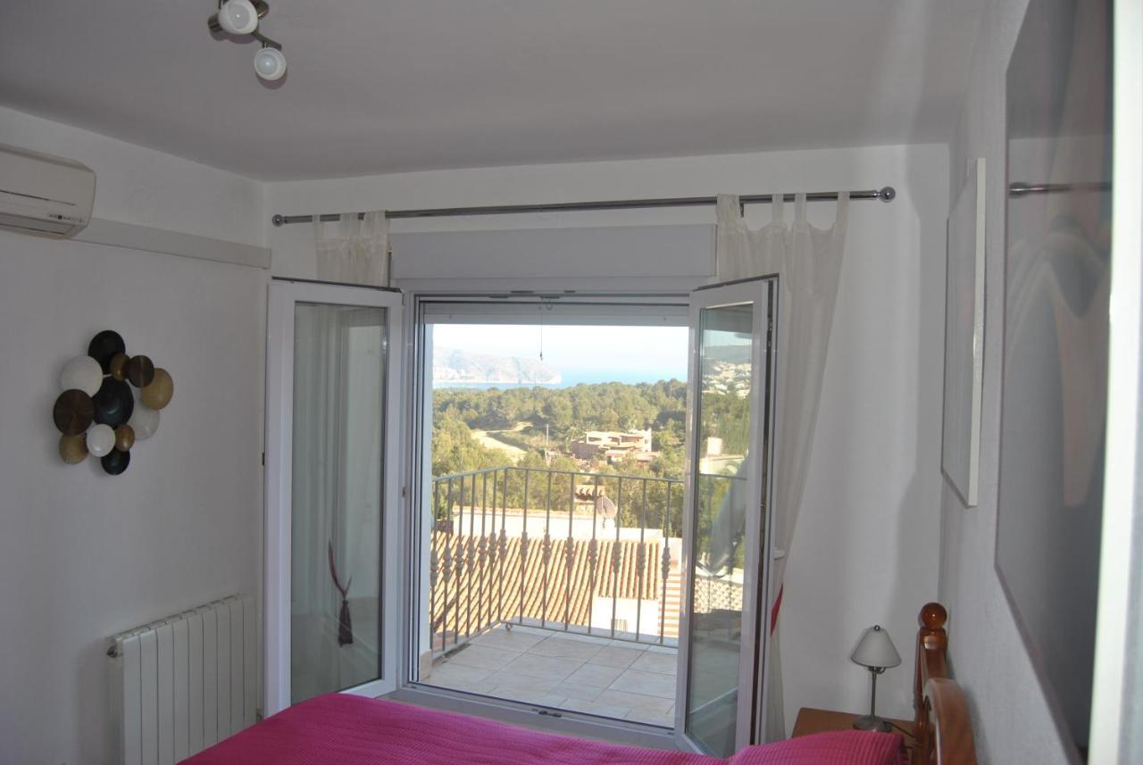 Rosalalinda - Cosy Semi-Detached Home With Sea Views And Large Terrace Moraira Ngoại thất bức ảnh